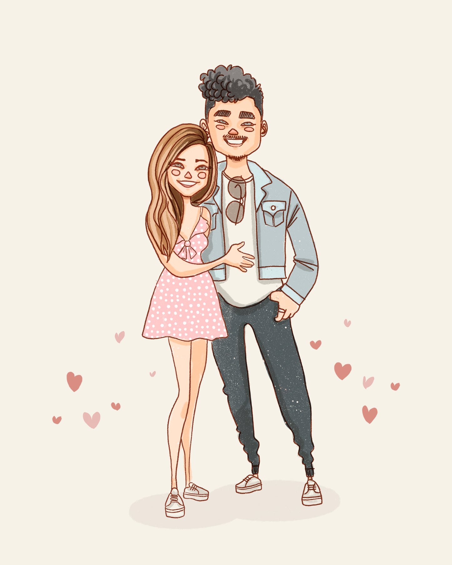 COUPLE CUSTOM PORTRAIT