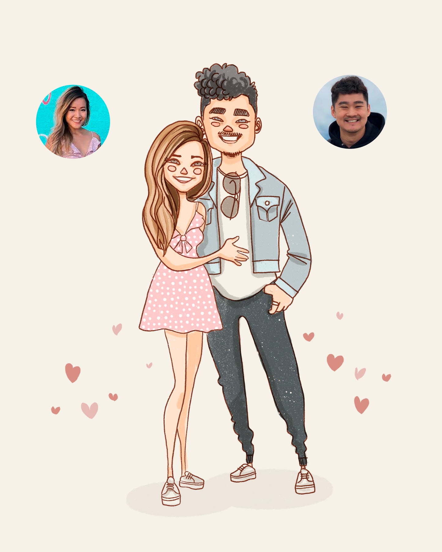 COUPLE CUSTOM PORTRAIT