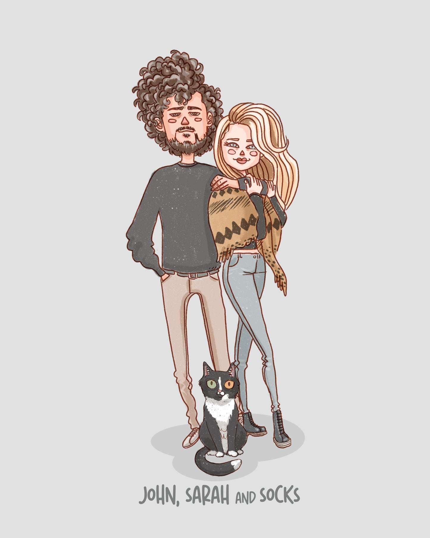 COUPLE CUSTOM PORTRAIT