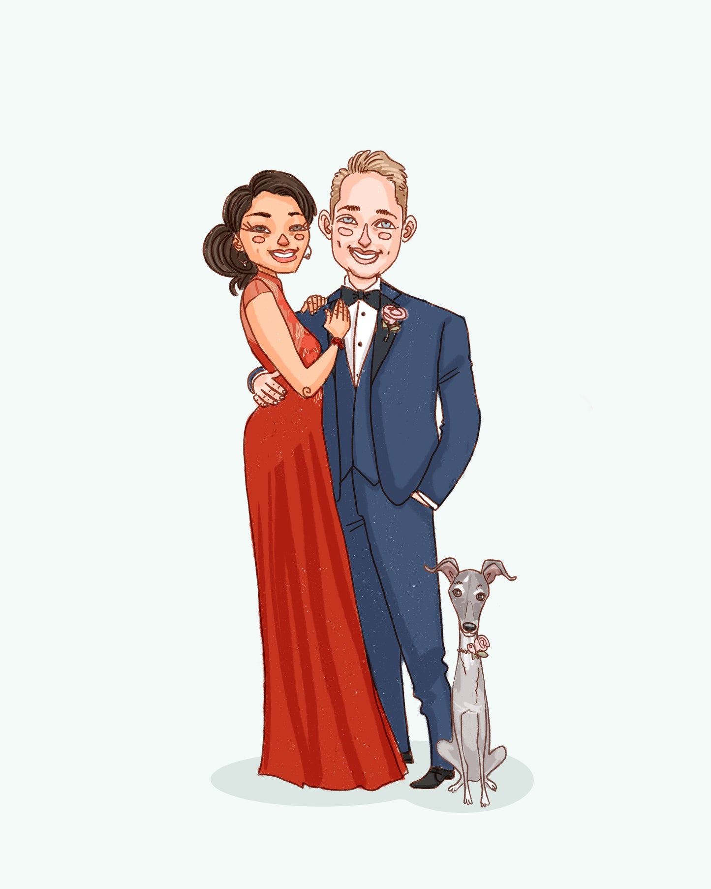 WEDDING CUSTOM PORTRAIT