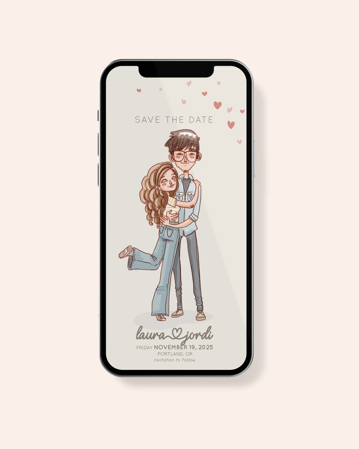 CUSTOM SAVE THE DATES