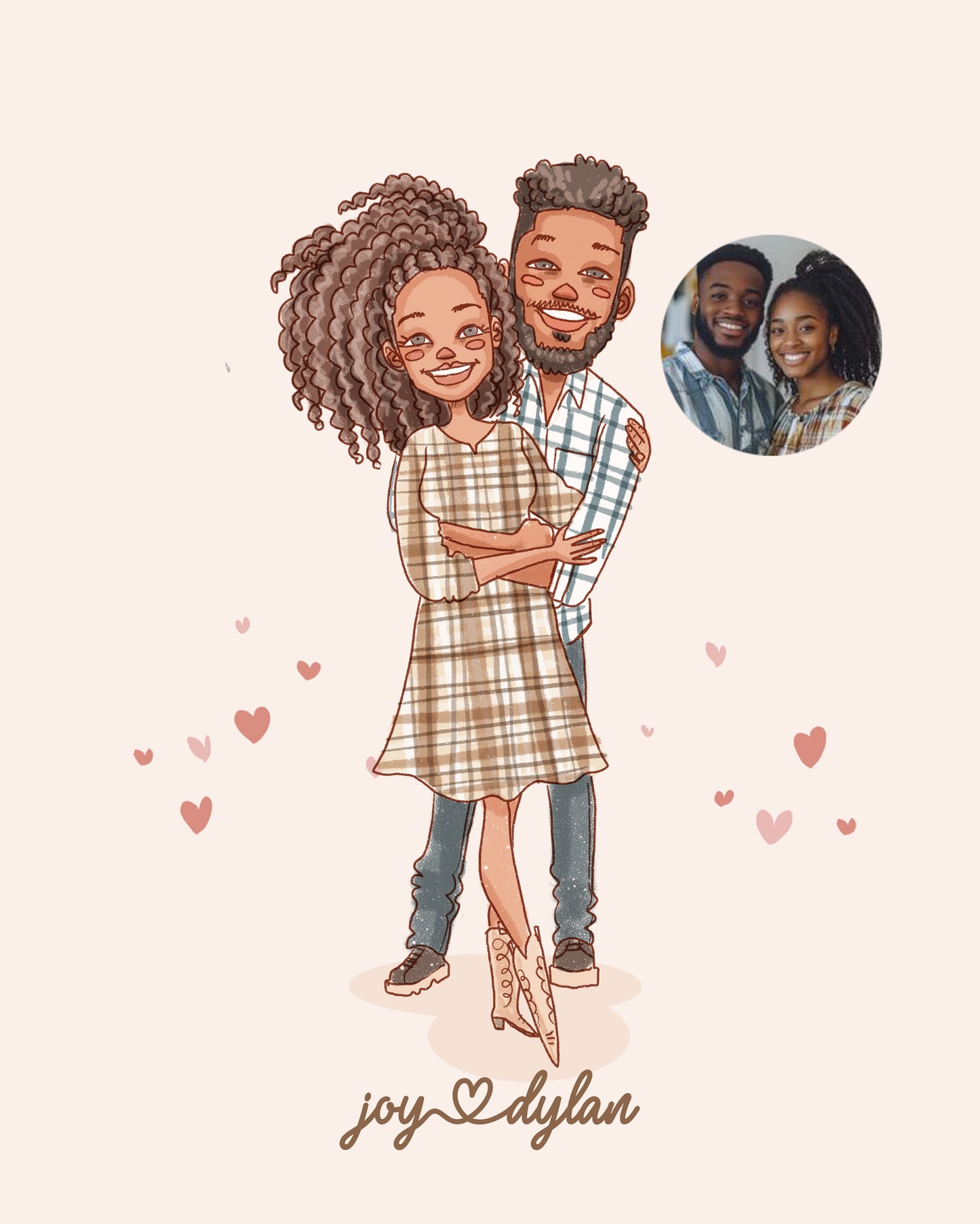 COUPLE CUSTOM PORTRAIT